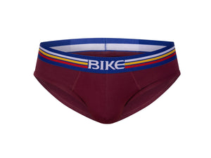 Stretch Cotton Brief - Burgundy