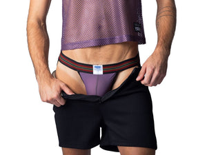 Mesh Jockstrap in Purple Haze