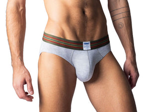 Active Brief in Light Heather Gray