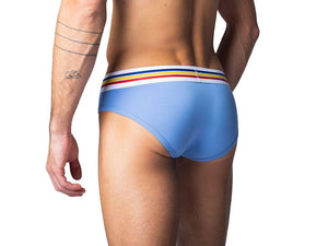 Cotton Brief - Light Blue