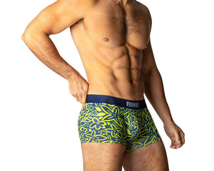 Stretch Cotton Trunk Underwear - Flower Party