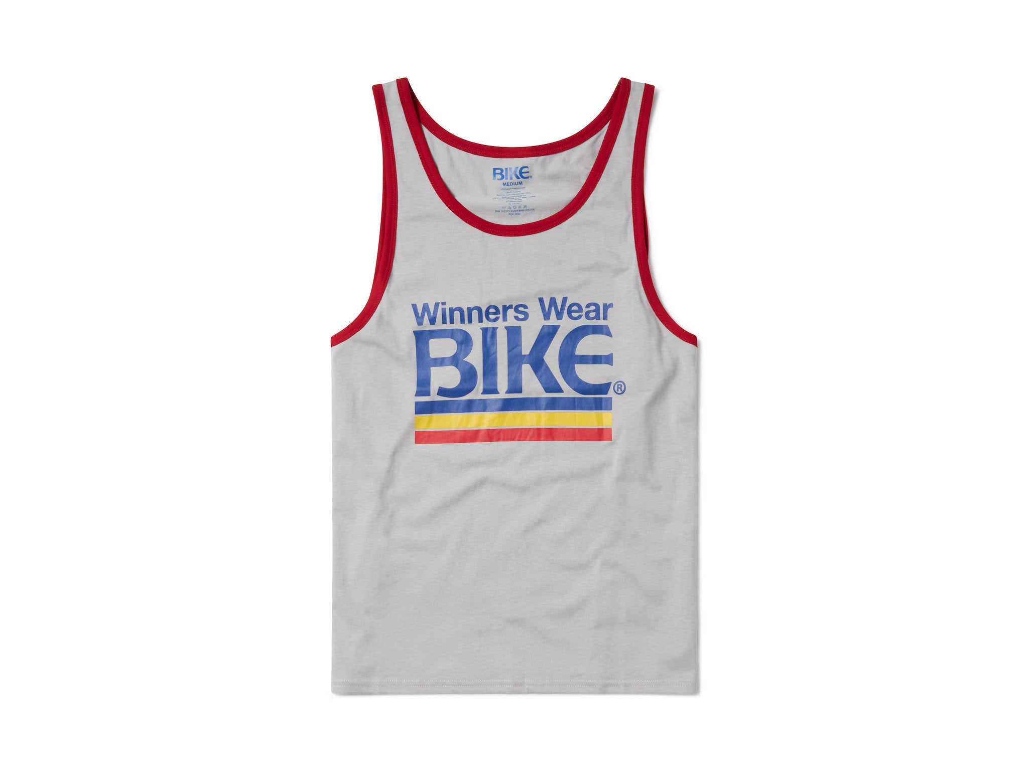 Winners Wear BIKE® Logo Ringer Tank Top - BIKE® Athletic