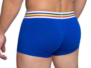 Bike Athletic Men's Trunk Underwear 2-Pack White/Royal BAS310WHR